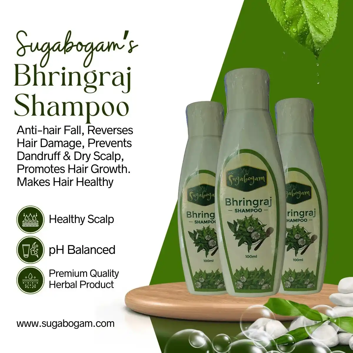 Bhringiraj Shampoo – Sugabogam