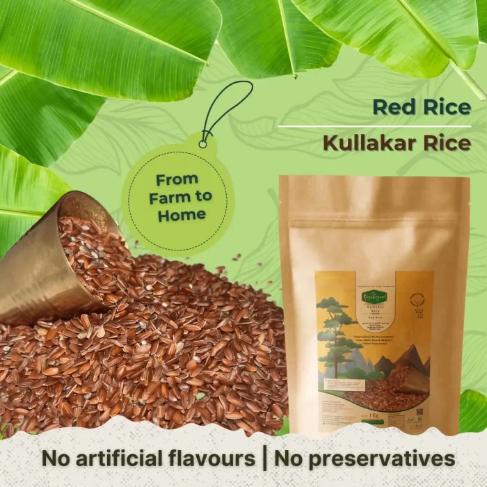 Kullad Rice Kullakar Rice | Heritage Rice & Millet | Sugabogam