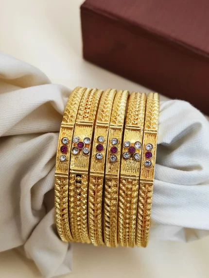 Golden Charm Bangle Collection – Sugabogam