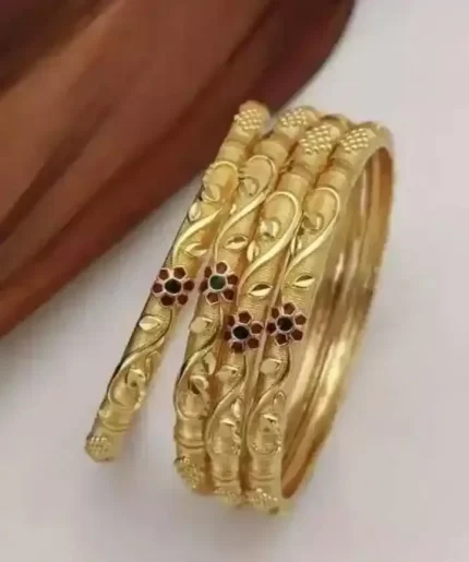 Timeless Gold Tone Bangles