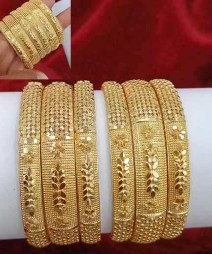 Golden Splendor Bangles