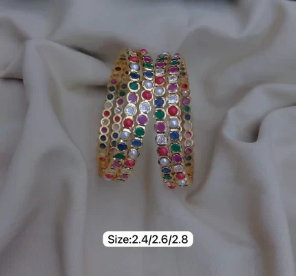 Luxe Gold Tone Stone Collection – Sugabogam
