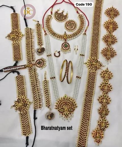 Traditional Bharatanatyam Set