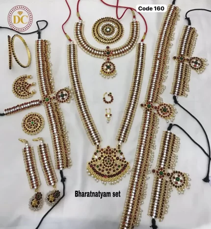 Graceful Bharatanatyam Ensemble