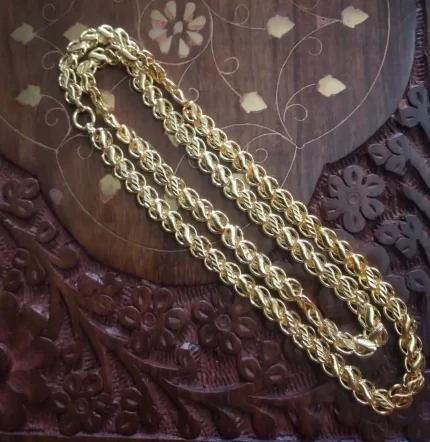Gilded 24-Inch Necklace