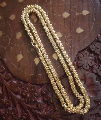 Gold Plated 24 Inch Chain