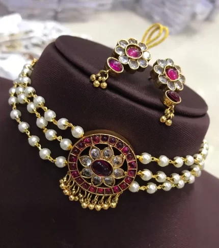 Kemp Pearl Choker