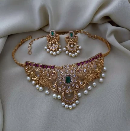 Matte Finish CZ Choker