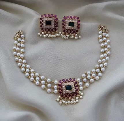 Pearl Kemp Choker