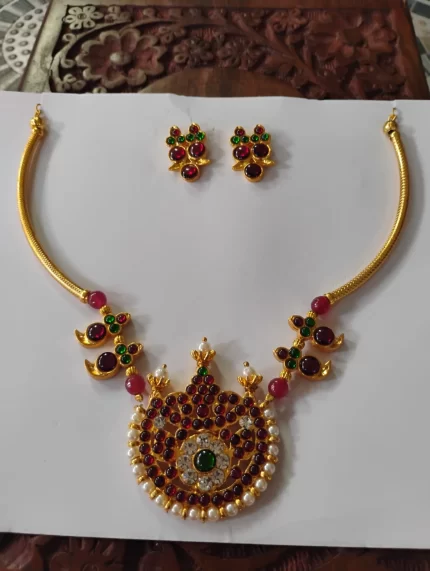 Traditional Kemp Piping Choker Necklace