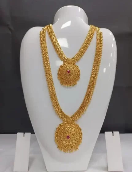 Elegant Gold Plated Trio Set