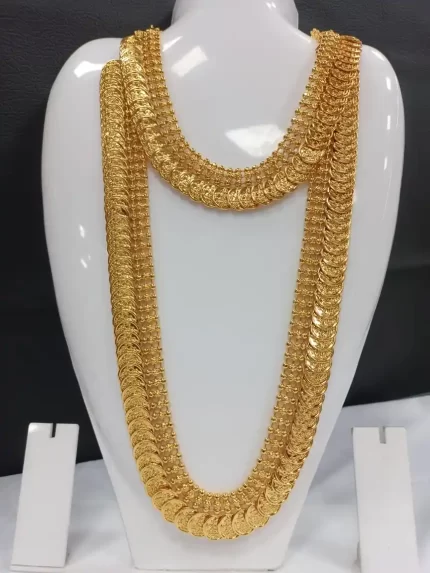 Micro Gold Kasu Mala Combo Set