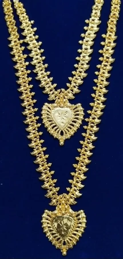 Micro Gold Finish Kerala Combo Set