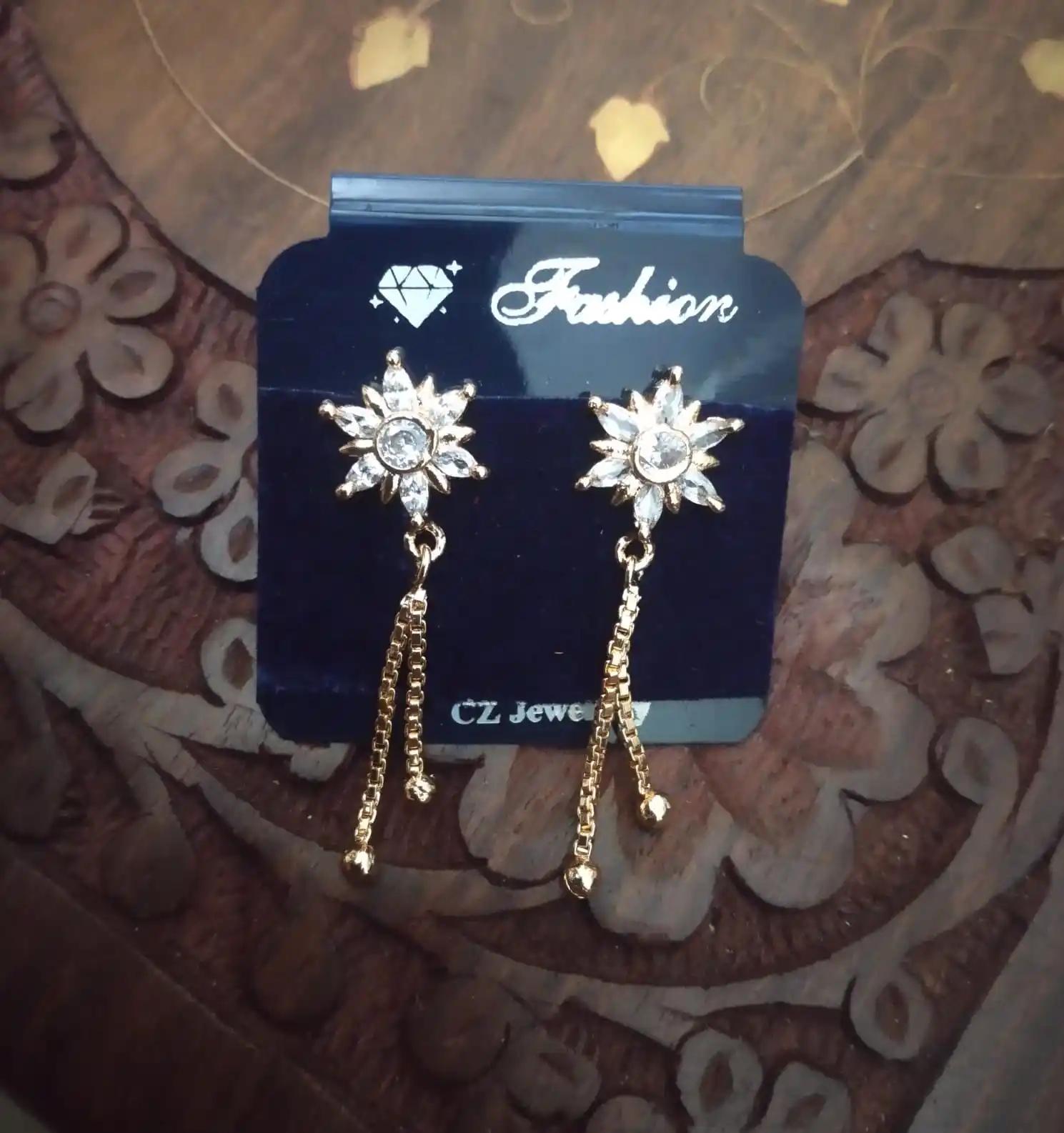 Rose Gold CZ Ear RIng – Sugabogam