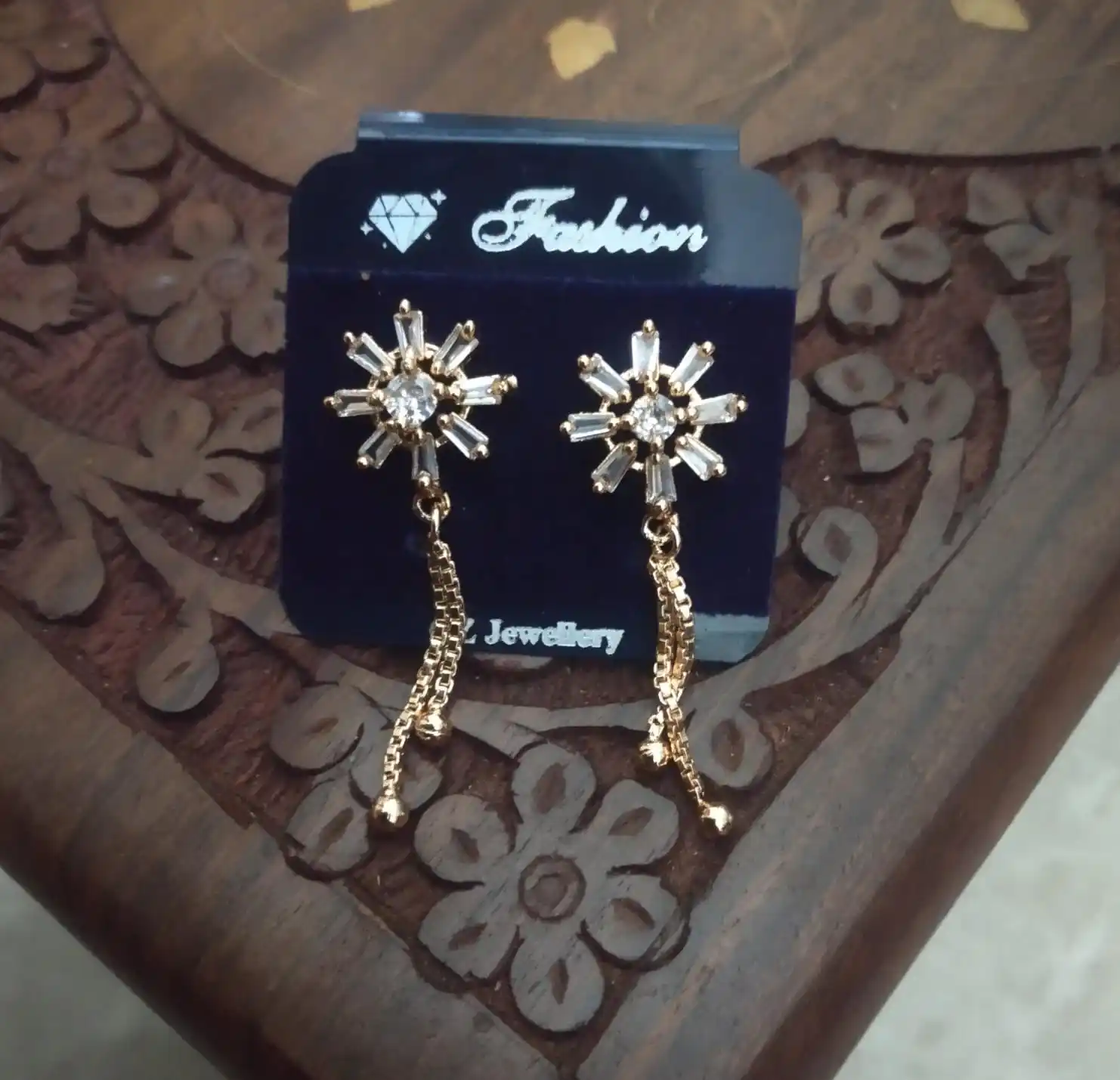 Rose Gold Fancy Ear RIng – Sugabogam