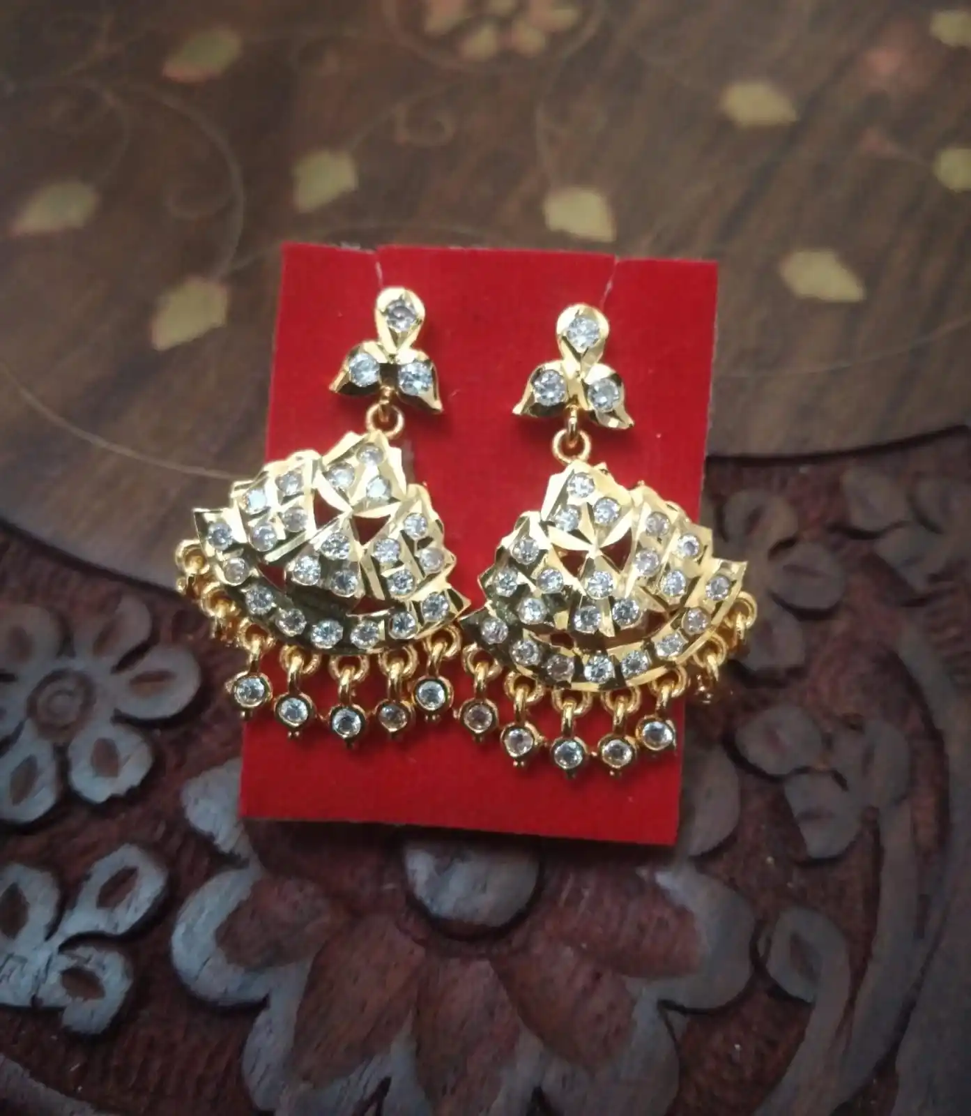 Micro Gold Stone Ear RIng – Sugabogam