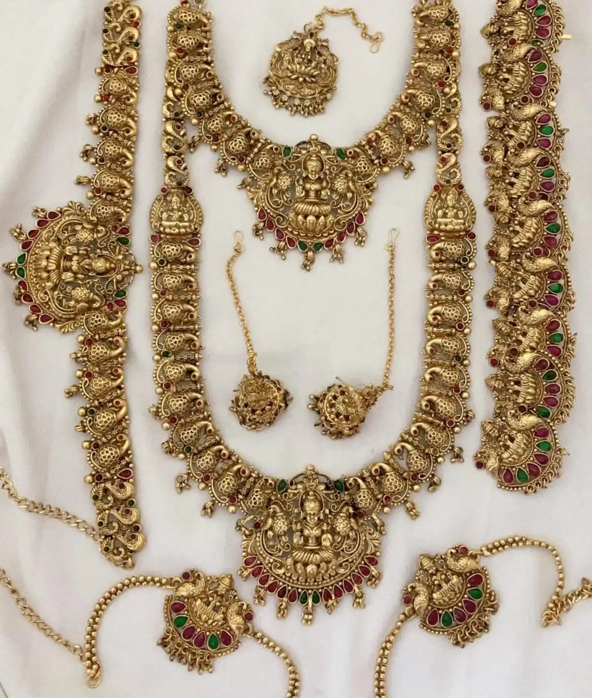 Matte Grace of Lakshmi Bridal Set – Sugabogam