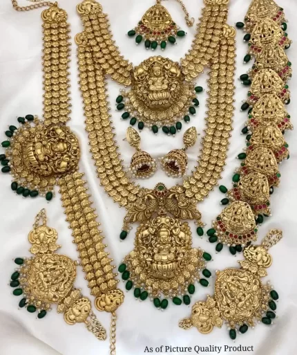 Gilded Naga Lakshmi Bridal Set