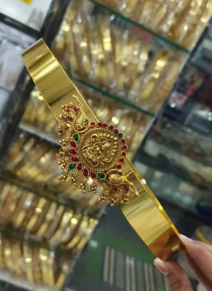 Golden Lakshmi Waist Chain
