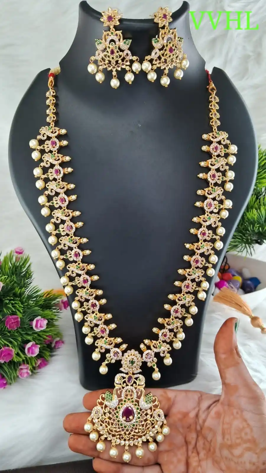 Premium Quality CZ Haram Set – Sugabogam