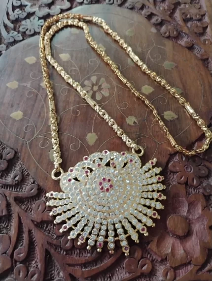Gold-Toned Dollar Chain