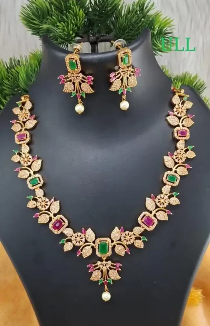 Micro Gold CZ Splendor Set