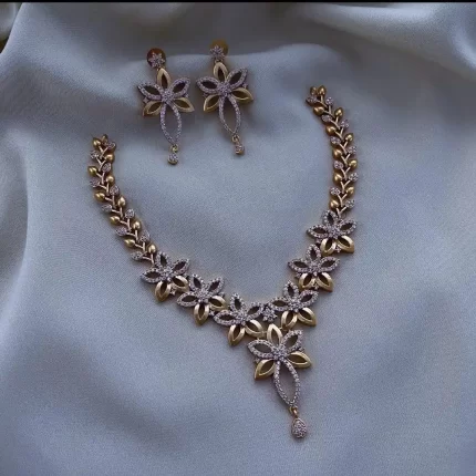 Golden Aura CZ Set