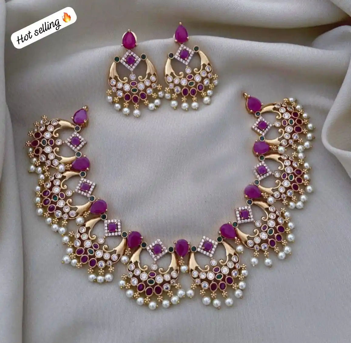 Golden Majesty CZ Set – Sugabogam