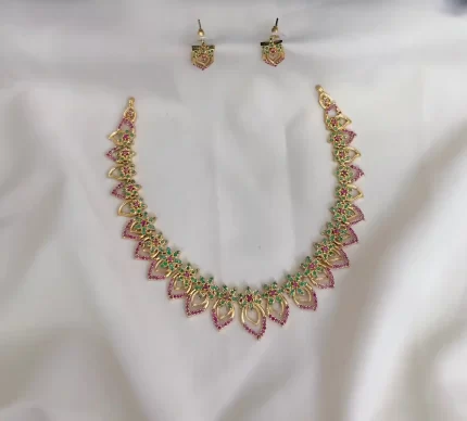Radiant Gold CZ Opulence Set