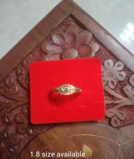 Elegant Panchaloha Embrace Ring