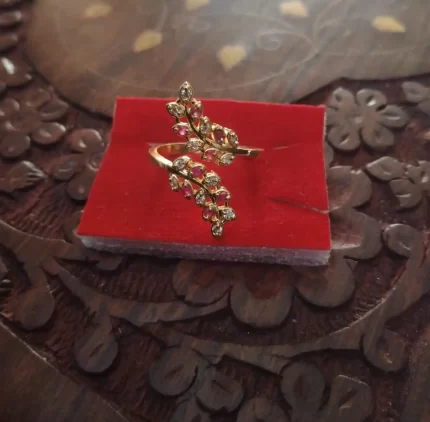 Premium Quality Micro Gold Leaf  Ring