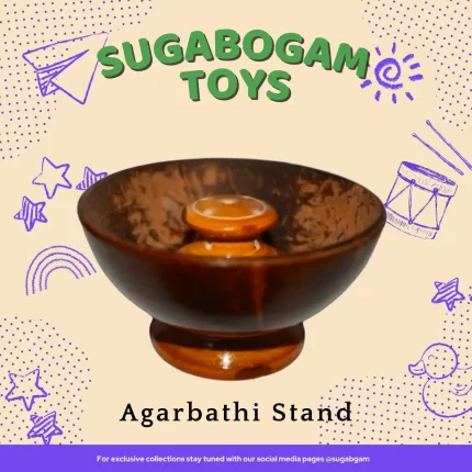 Coconut Shell Agarbathi Stand