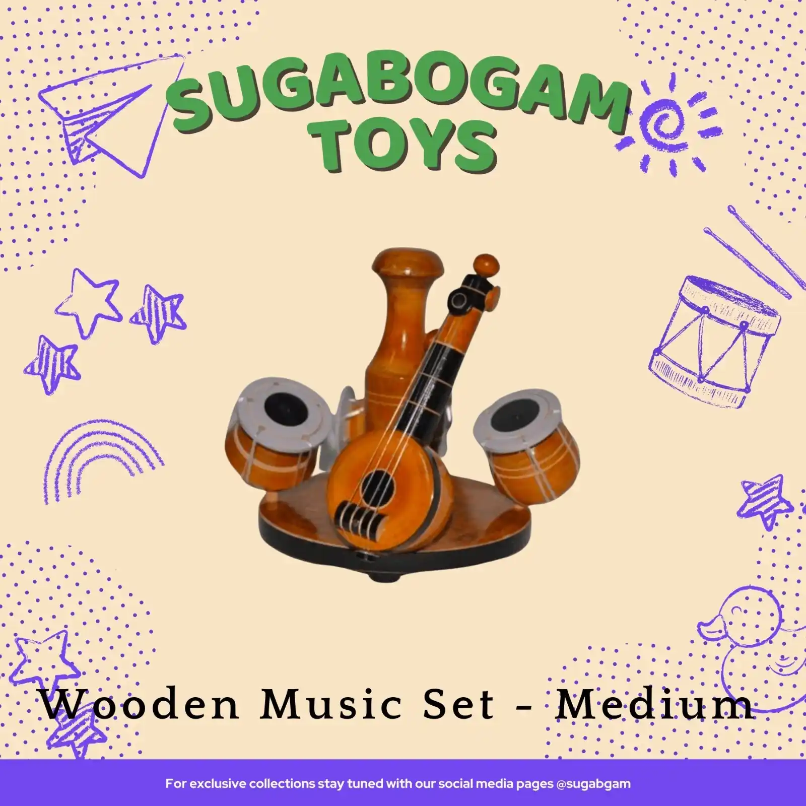 Music Set Medium – Sugabogam