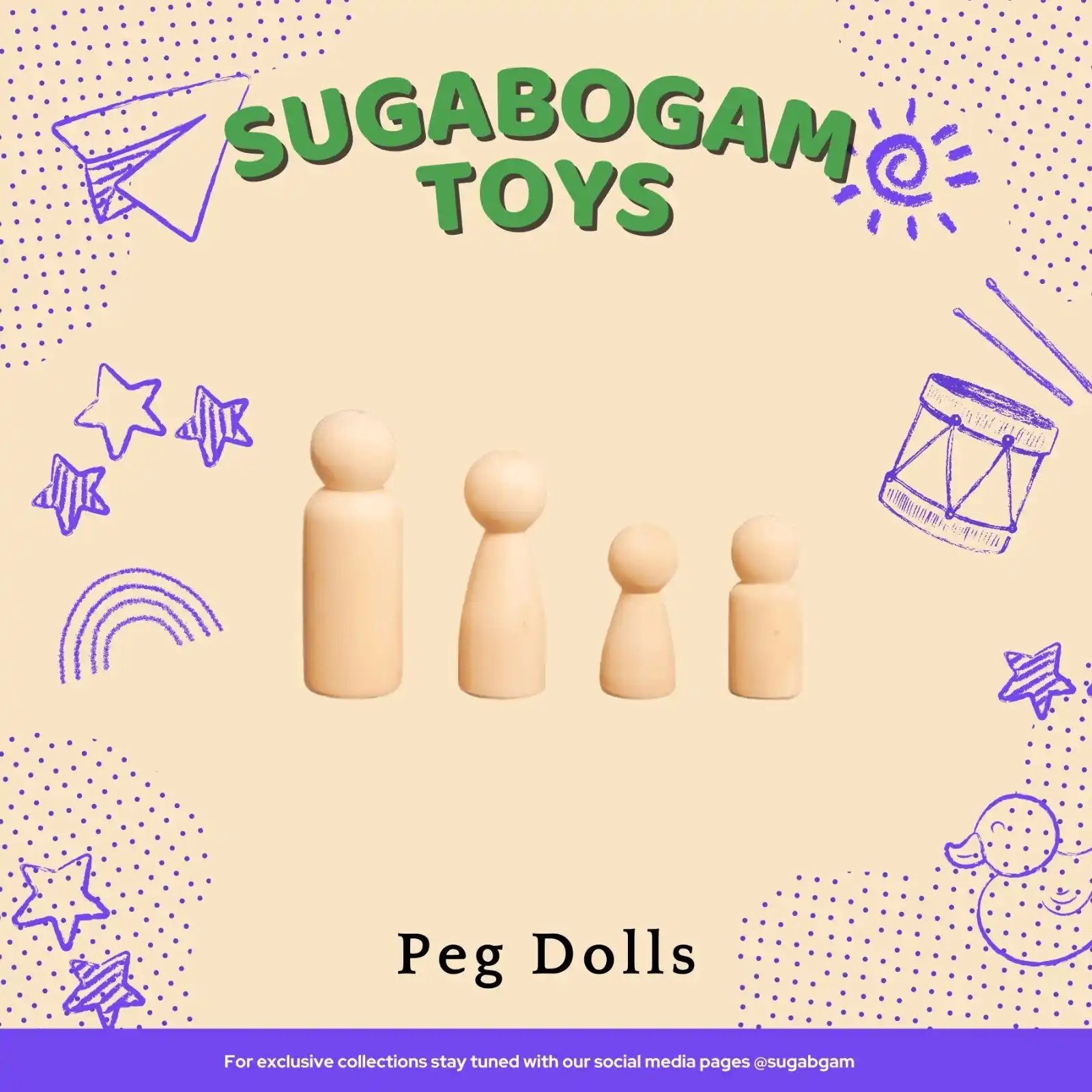 Peg Dolls – Sugabogam