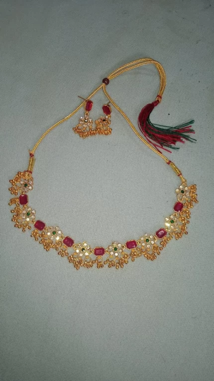 Elegant Fancy Stone Necklace